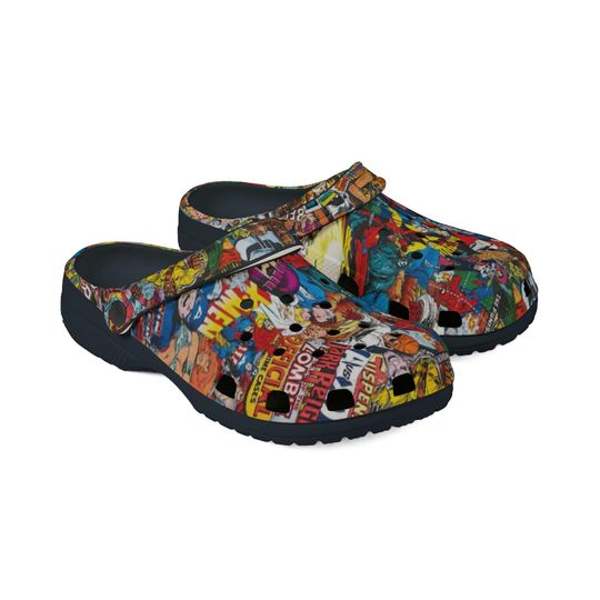 Marvel Comics Superhero EVA Foam Rubber Shoes (Mens and Womens)