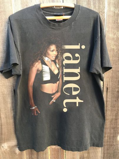 Janet Jackson Tour 90s Shirt, Janet Jackson Shirt, Janet Jackson Concert Tour Shirt, Janet Jackson Signature Shirt Gift For Fans Men Women