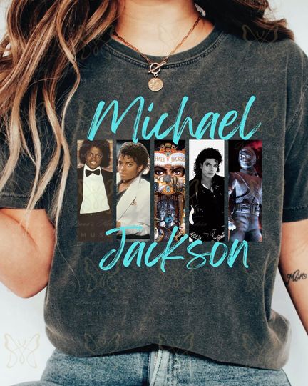 Michael Jackson Vintage Album Cover T-Shirt| Comfort Colors| Mutiple Colors Available