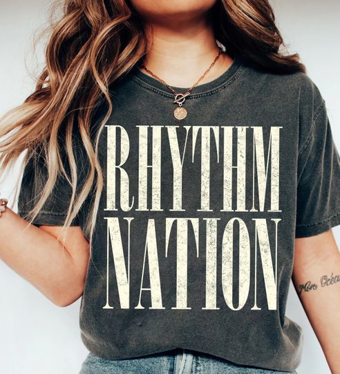Janet Jackson 90s Vintage Tee, Janet Jackson Rhythm Nation Unisex Shirt, Queen of Pop Janet Jackson Shirt, Together Again 2024 Tour Shirt