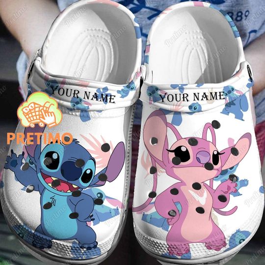 Stitch Angel Shoes, Stitch Shoes, Angel Shoes, Stitch Sandals, Stitch Slippers