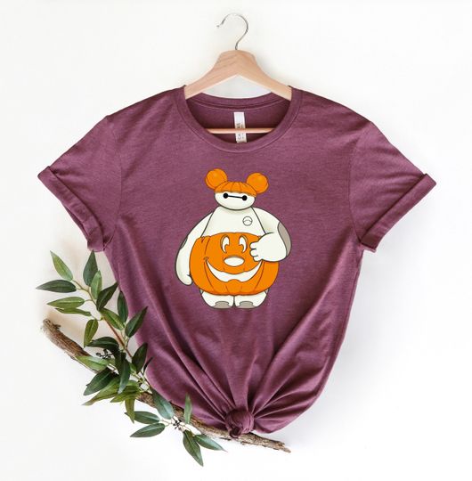 Disney Baymax Fall Shirt, Pumpkin Baymax Shirt, Baymax Halloween Fall Shirt