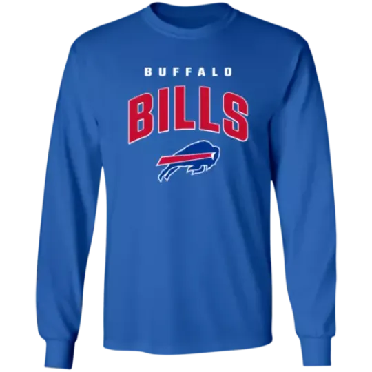 Men's Buffalo Bills Long Sleeve Shirt | American Football Shirt | Sport Lover Gift