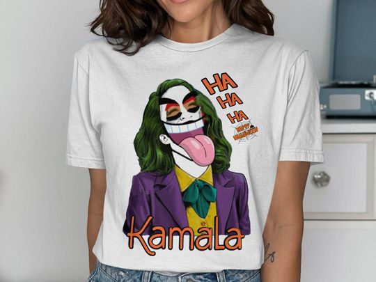 Laughing Kamala Halloween Monster