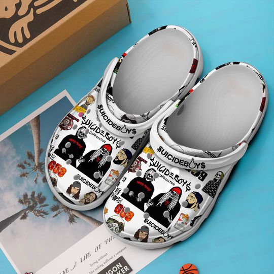 Suicideboys Clogs, G59 Collection, Holiday Present, Gift for Music Lovers