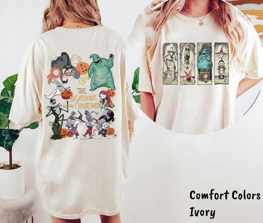 Nightmare Before Christmas Shirt, Haunted Mansion  Shirt, Disney Halloween Shirt, Oogie Boogie Shirt, Halloween Party Shirt