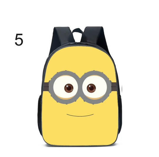 Minion Shool Backpack, Shoulder Bag, Minion Lover Gift, Back to School Gift
