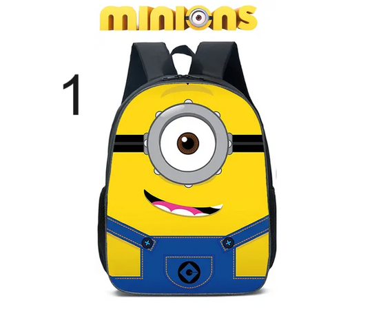 Minion Shool Backpack, Shoulder Bag, Minion Lover Gift, Back to School Gift