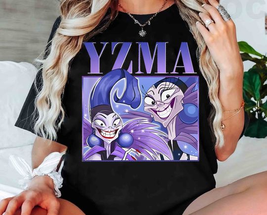 Retro Disney The Emperors New Groove Shirt, Funny Ymza Villain T-shirt