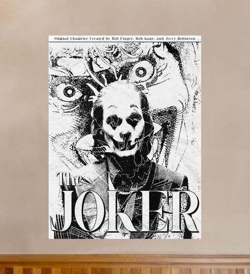 Joker, poster, movie poster, dorm room poster, home decor, movie art