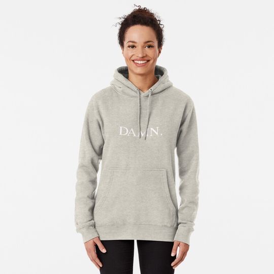 Damn (white). Kendrick Lamar.| Perfect Gift| hocus pocus love Pullover Hoodie