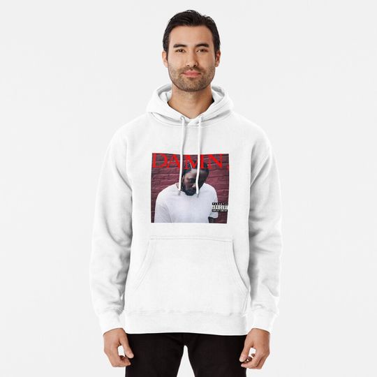"DAMN." Pullover Hoodie Kendrick Lamar Dam