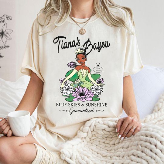 Disney Princess And The Frog Shirt, Tiana's Bayou Adventure T-shirt