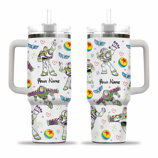 Personalized Toy Story Buzz Lightyear Disney Tumbler