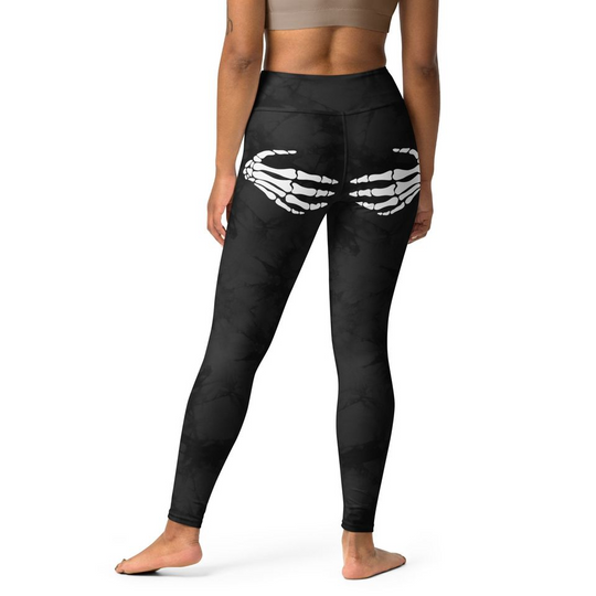 Skeleton Hand Leggings