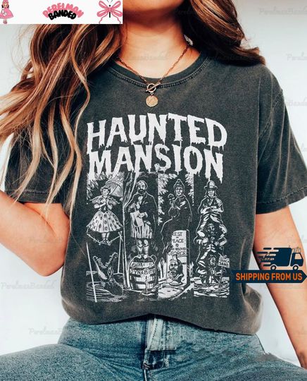 Halloween Haunted Mansion Shirt, Haunted Mansion Tee, Haunted Mansion Shirt, Haunted Mansion Tshirt, Haunted Mansion Fan Gift Tshirt