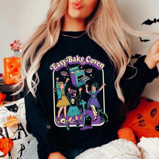 90s Horror Movie Fan Sweatshirt Halloween Shir Scary Halloween Crewneck  Witchy Vibes Shirt Spooky Season Gift Fall Sweater Horror Movie Tee