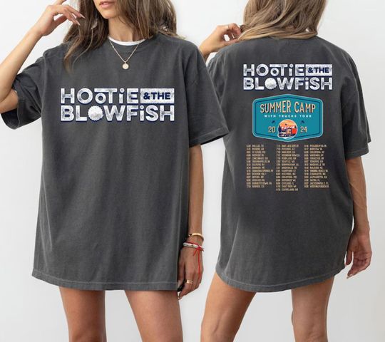 New Hootie And The Blowfish, Hootie And The Blowfish Band Fan Shirt, Hootie And The Blowfish Tee- Summer Camp with Trucks