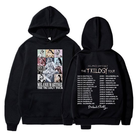 Melanie Martinez The Trilogy Tour Portals Hoodies, Men Vintage Harajuku Pullovers Casual Long Sleeve Hooded Fans Gift
