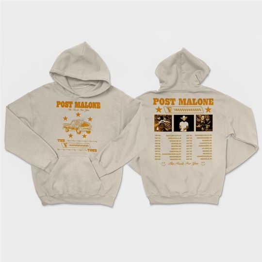 Post Malone Tour Shirt, Music 2 Sides Shirt Post Malone The F-1 Trillion Album 2024 Concert Gift For Fan
