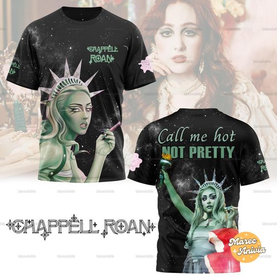 Chappell Roan Call Me Hot Not Pretty T-Shirt, Chappell Roan Hot To Go 3d Shirt, Midwest Princess Tee, Chappell Roan Merch, Gift For Her