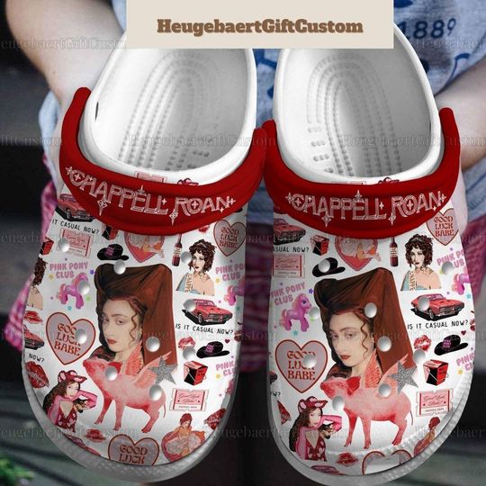Chappell Roan Midwest Princess Tour Clogs, Pink Pony Club Casual Shoes, Good Luck Babe Shoes Women, Sapphic Lesbian Gift