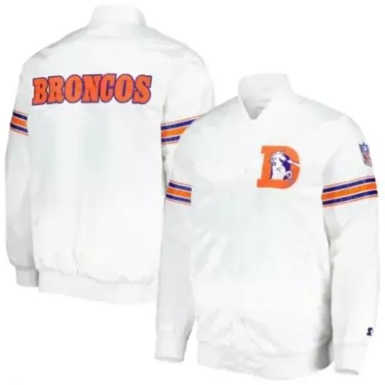 football Denver Broncos Vintage 80s Varsity Jacket, Coat, Birthday Gift, Sport Gifts