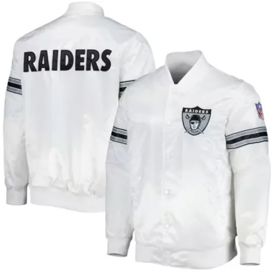 football Oakland Raiders Varsity Jacket, Coat, Birthday Gift, Sport Gifts