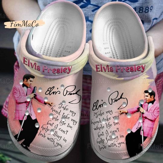 Elvis Presley Clogs, Elvis 2024 Shoes, Elvis Sandals, Elvis Presley Casual Shoes, Elvis Tour Shoes, Elvis Summer Shoes, Elvis Fan Gift