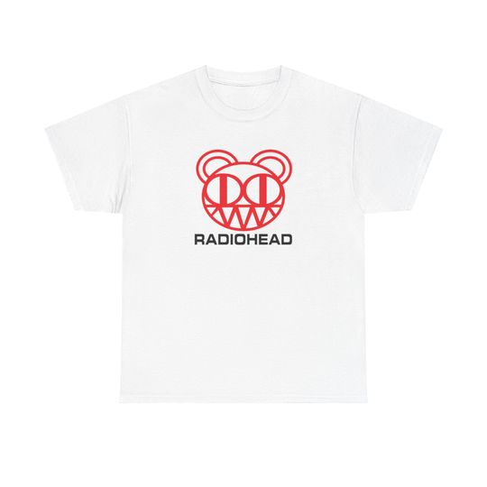 Radiohead logo tshirt, thom yorke, essential