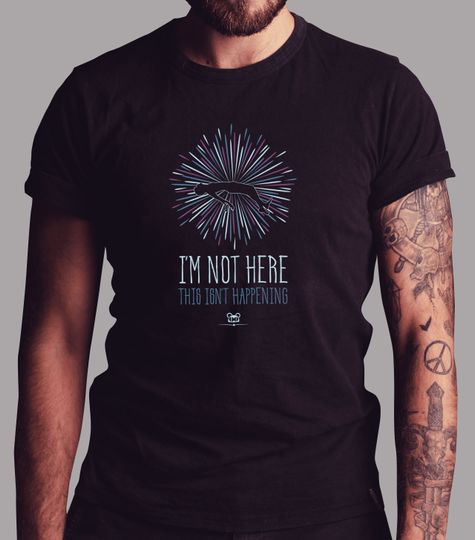 Radiohead "How to Disappear Completely" inspired T-shirt design | Band T-Shirt