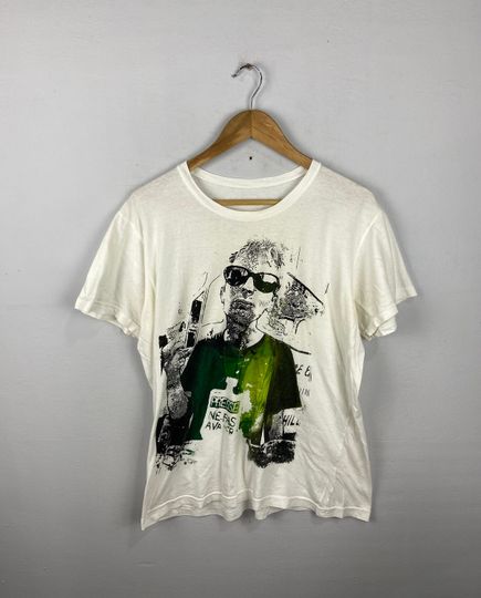 Thom Yorke Radiohead Alternative Rock Band Music Rock Photoprint  Streetwear White Tshirt