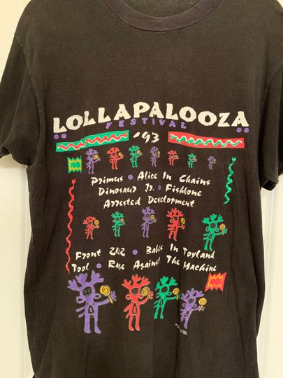 True Vintage Lollapalooza 1993 T-Shirt
