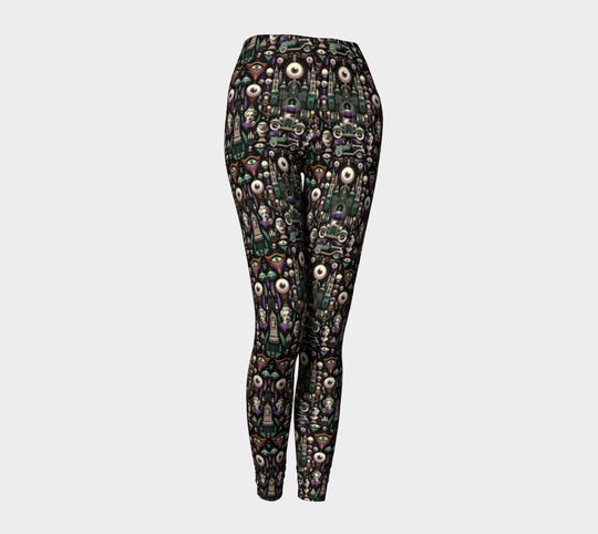 Mystic Manor Medley || Disney Haunted Mansion Leggings  || Disney Vacation Clothing