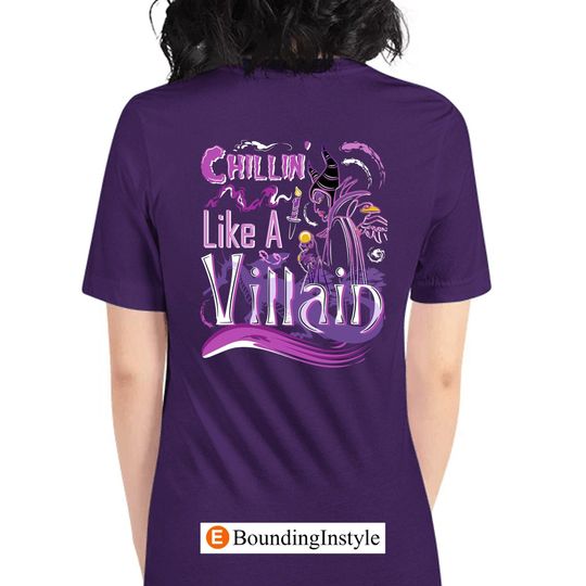 Descendants 3 Preppy Shirts, Chillin' Like a Villain, Maleficent Shirt