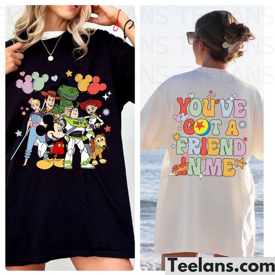 Toy Story Movie Characters Shirt - A Tribute to Friendship and Adventure