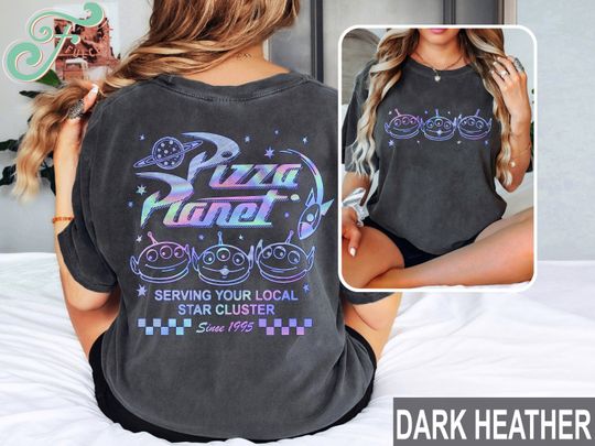 Vintage Pizza Planet Shirt, Toy Story Shirt, Toy Story Alien Shirt