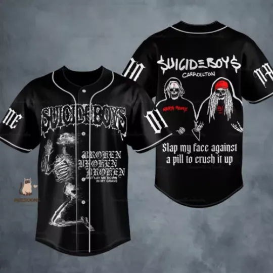 Suicideboys Baseball Jersey, Suicideboys Jersey Shirt, Suicideboys Jersey,