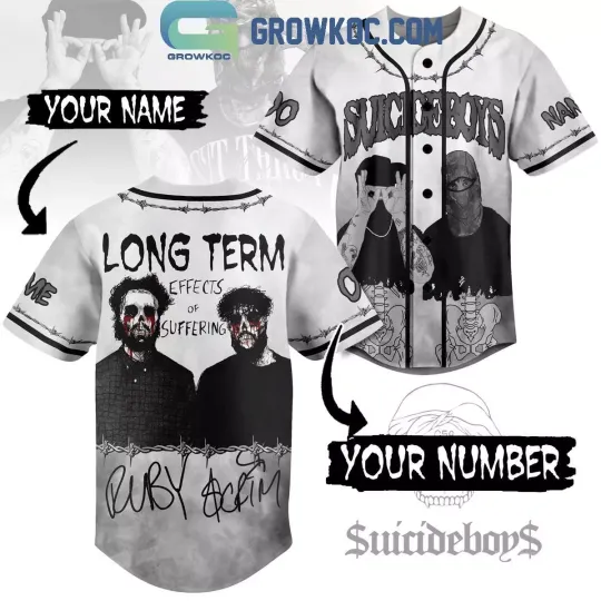 Suicideboys Long Term Effects Of Suffering Personalized Baseball Shirt