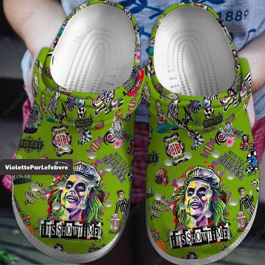 Beetlejuice Halloween Shoes, Horror Movie Shoes, Beetlejuice 1988 Casual Shoes, Scary Characters Shoes, Halloween Gifts