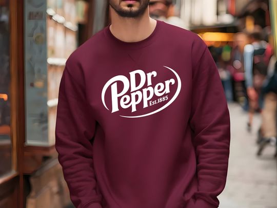 DR.PEPPER Sweatshirt, Dr.P, Dr. Pepper Sweatshirt, Dr.Pepper Unisex Crewneck, Dr.Pepper Gifts, Fathers Day Gift, Soda sweatshirt, Pop sweatshirt