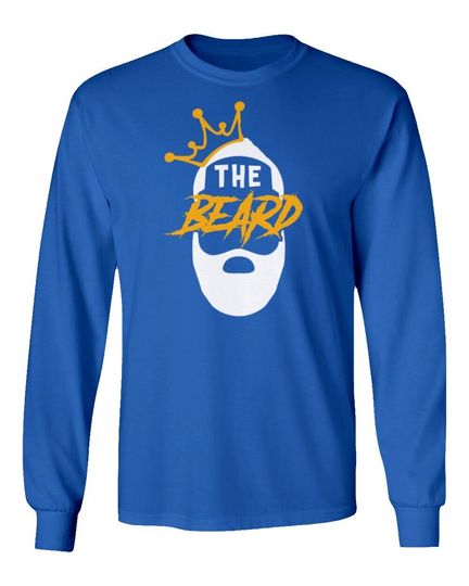 Harden The Beard Philadelphia Basketball Fans Long Sleeve Shirt