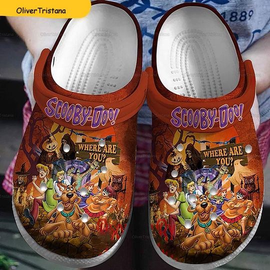 Scooby Doo Shoes, Scooby Doo Sandals, Scooby Doo Fans Gifts, Scooby Doo Gift, Mens Sandals, Womens Sandals, Shoes For Women