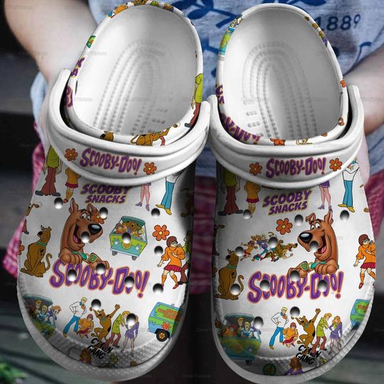 Scooby Doo Sandals, Scooby Doo Shoes, Scooby Doo Clogs, Scooby Doo Fans Gifts, Women Men Clogs, Sandals Clog, Summer Clogs