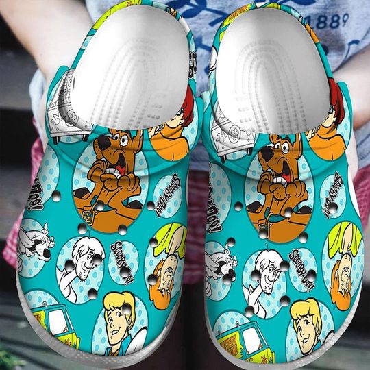 Scooby Doo Clogs, Scooby-Doo Gifts, Scooby Doo Dog Cute Clogs, Women Men Clogs, Beach Shoe Charm, Sandals Clog, Summer For Clogs