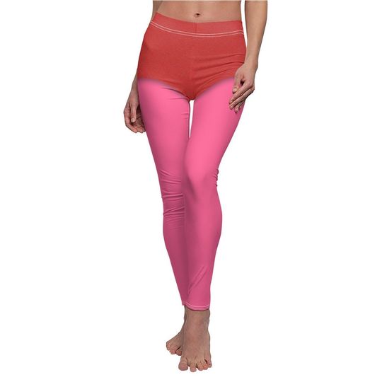 WandaVision TV Series Costume, Red Scarlet Witch Halloween Leggings