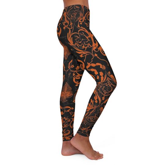 Women's Casual Spandex Leggings Athletic Wear Rave Wear Halloween Leggings