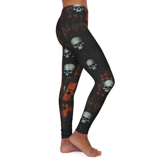 Women's Casual Spandex Leggings Athletic Wear Rave Wear Halloween Leggings
