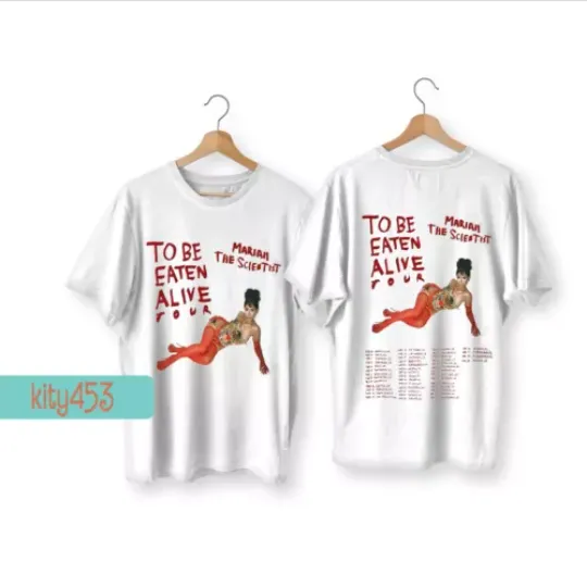 Mariah the Scientist 2024 Tour Double Sides T-Shirt, Music Tour Shirt, Concert Merch For Fans