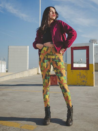 Cute Cats and Pumpkin Leggings, plus size Fall Autumn girls women leggings